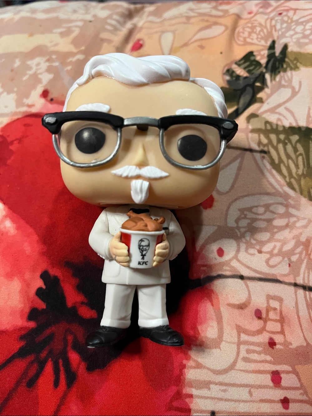 Funko Pop! Colonel Sanders Figure - White, Black, Tan